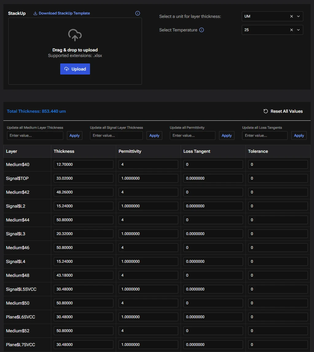 StackUp Information