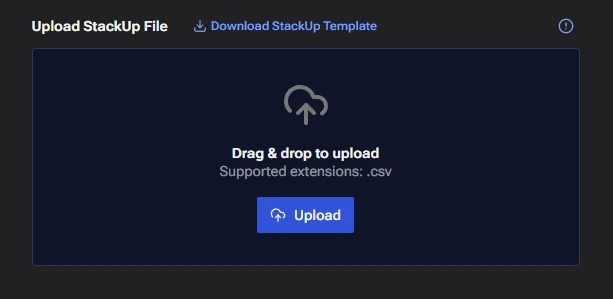 Upload Stack Up